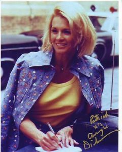 ANGIE DICKINSON SIGNED POLICE WOMAN SGT PEPPER ANDERSON PHOTOGRAPH – TO PATRICK  COLLECTIBLE MEMORABILIA