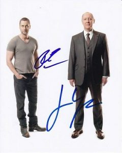 RYAN EGGOLD AND JAMES SPADER SIGNED AUTOGRAPHED THE BLACKLIST PHOTO  COLLECTIBLE MEMORABILIA