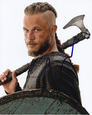 TRAVIS FIMMEL signed autographed VIKINGS RAGNAR LOTHBROK photo ...