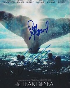 CHRIS HEMSWORTH & RON HOWARD SIGNED AUTOGRAPHED IN THE HEART OF THE SEA PHOTO  COLLECTIBLE MEMORABILIA