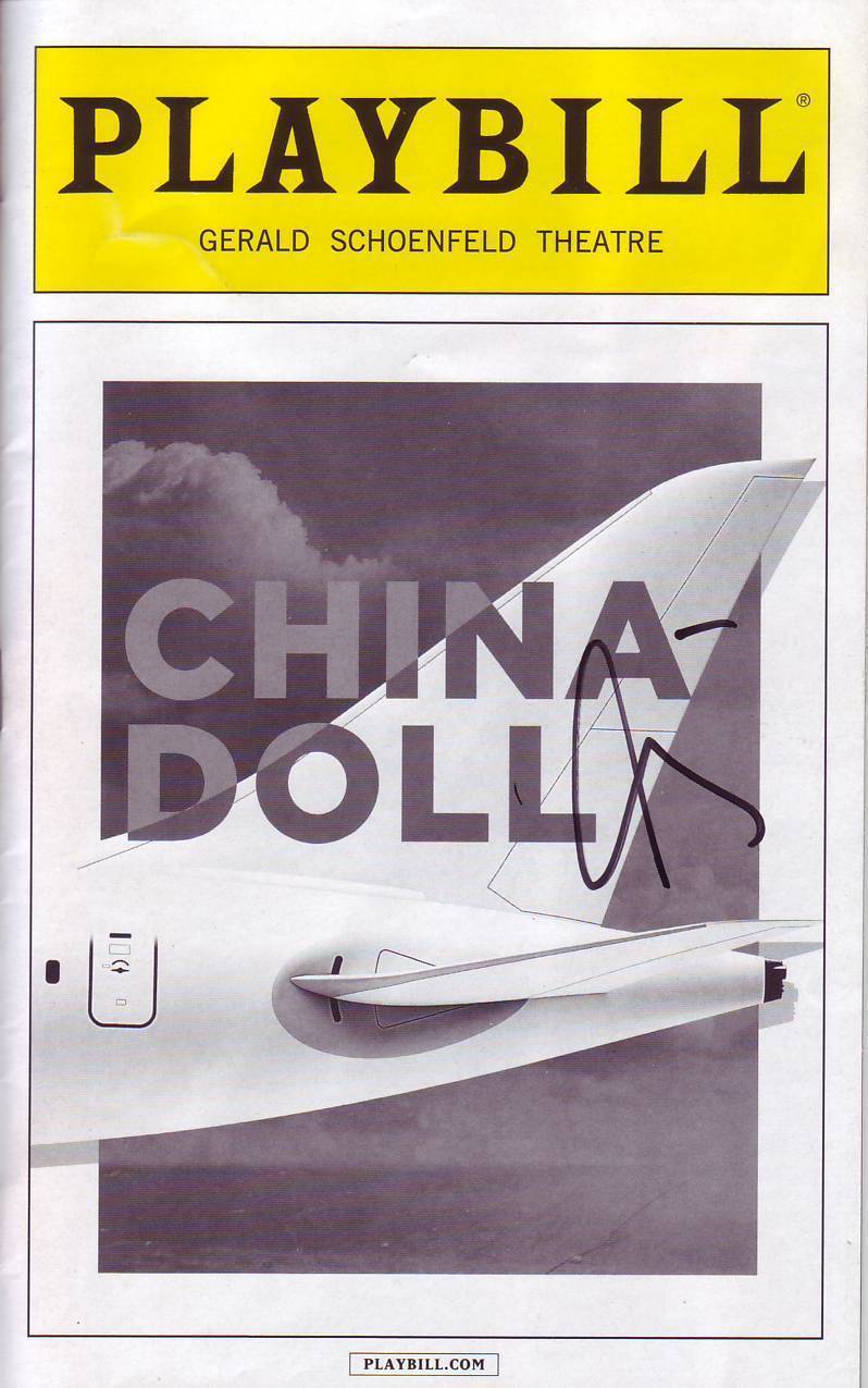 AL PACINO Signed CHINA DOLL Playbill w/ Hologram COA Collectible Memorabilia