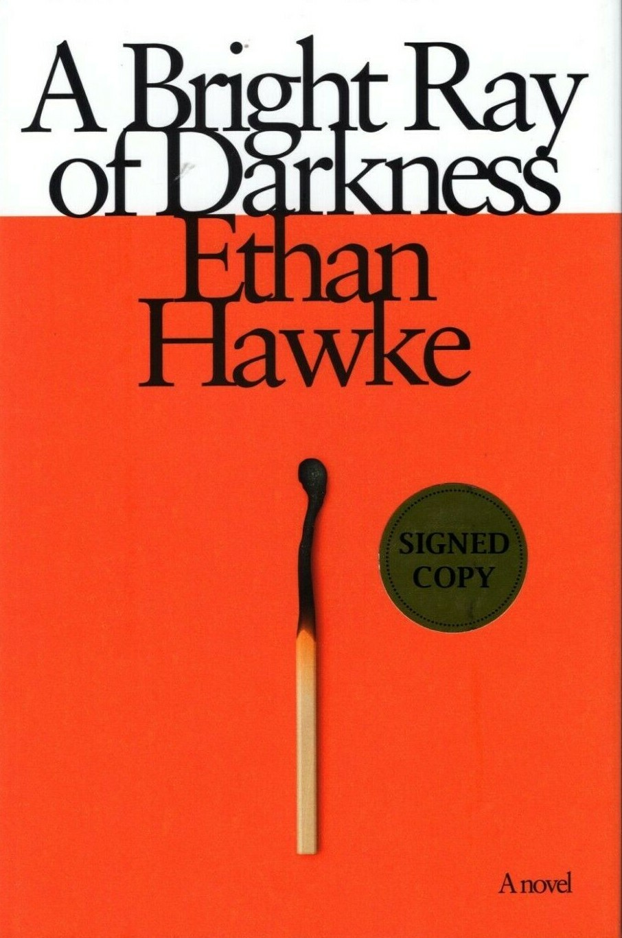 ETHAN HAWKE signed autographed 1st Edition BOOK Collectible Memorabilia