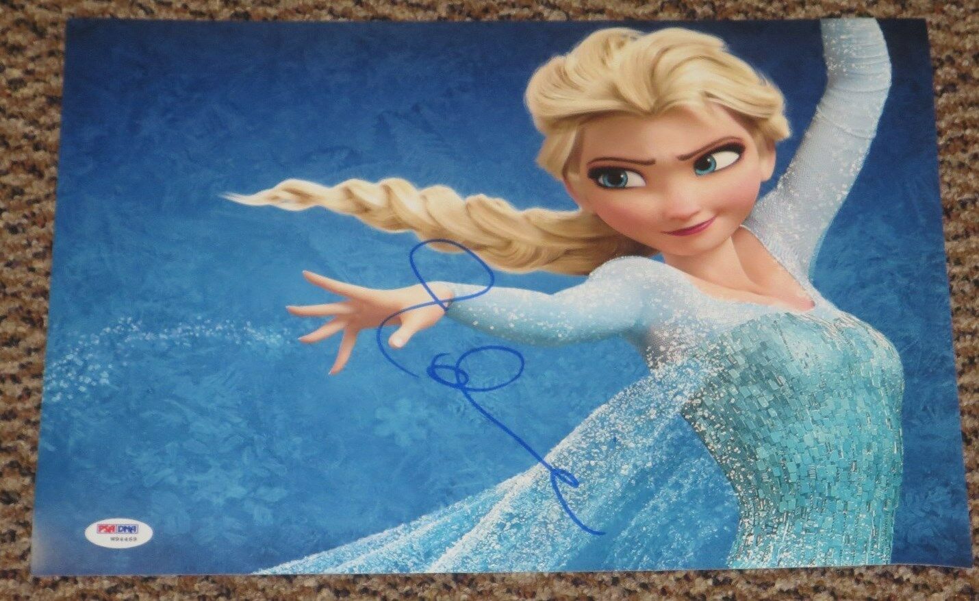 Idina Menzel Signed 11x14 Photo Frozen Elsa Wicked Autograph Psadna W94469 Coa Collectible 