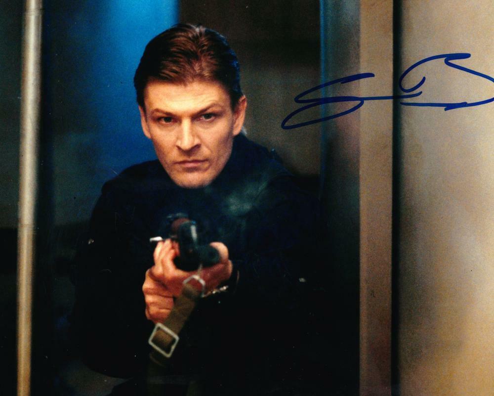 SEAN BEAN SIGNED 8X10 AUTHENTIC AUTOGRAPH JAMES BOND GOLDENEYE 007 COA ...