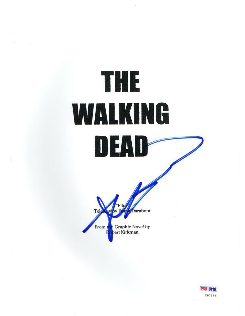 Kevin Bacon Signed Autographed THE FOLLOWING Pilot Episode Script COA VD