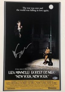 MARTIN SCORSESE SIGNED 12X18 PHOTO NEW YORK, NEW YORK AUTOGRAPH BECKETT COA  COLLECTIBLE MEMORABILIA