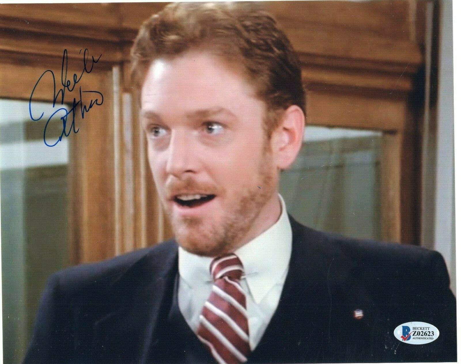 William Atherton Signed Real Genius 8x10 Photo w/Beckett COA Z02623