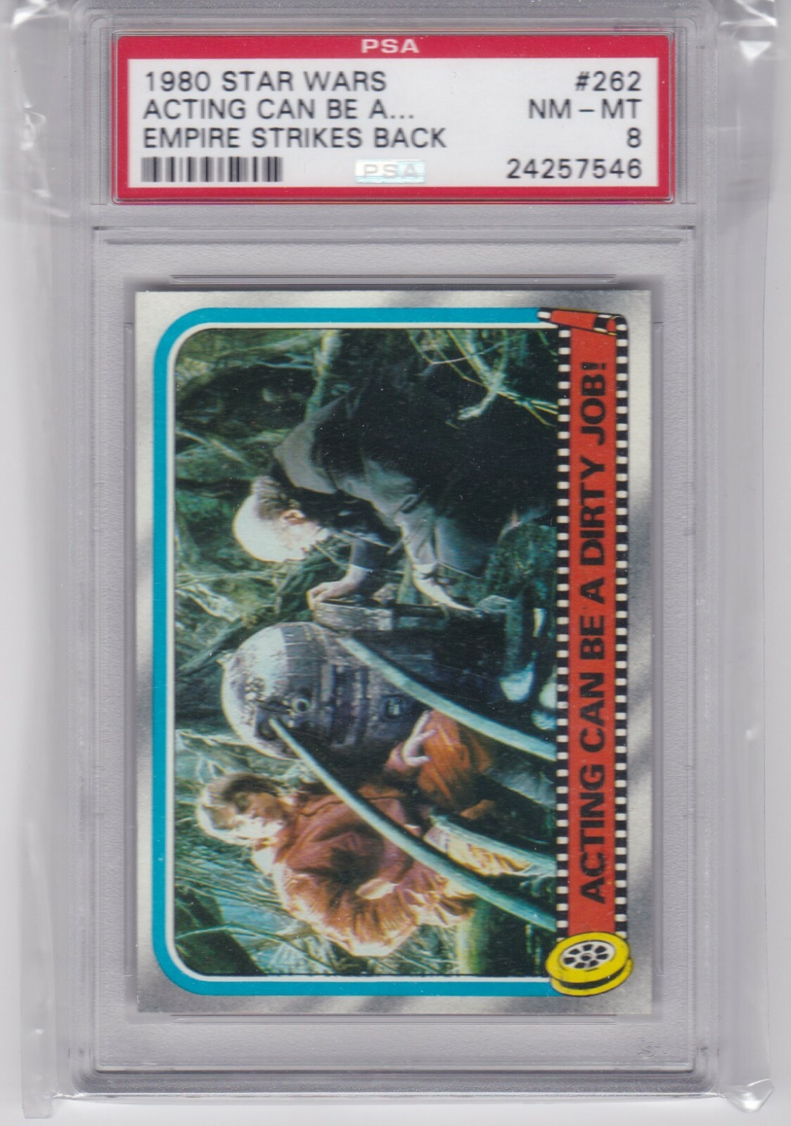 1980 STAR WARS ACTING CAN BE A... EMPIRE STRIKES BACK #262 MINT PSA 8 NM-MT