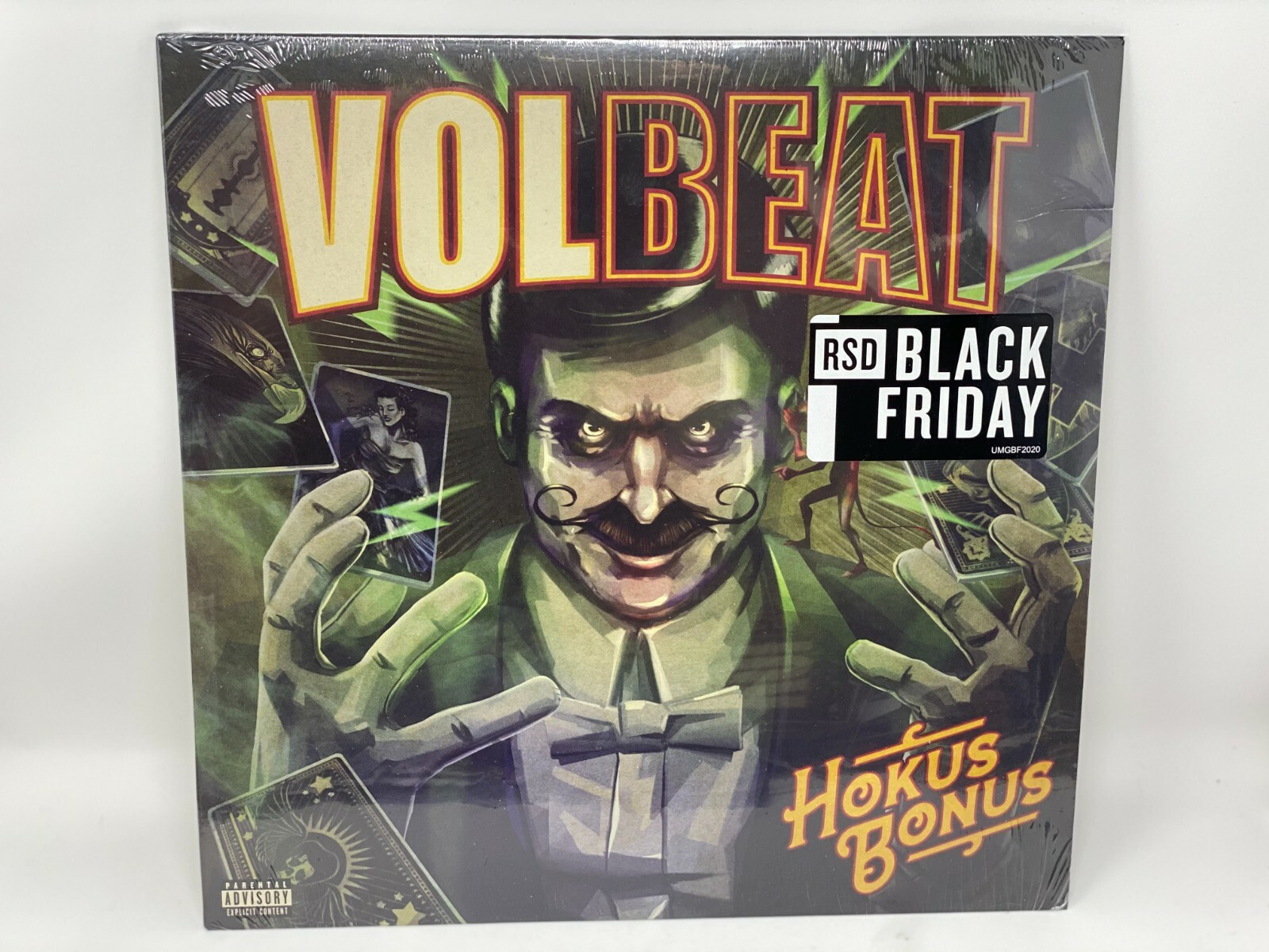 NEW LISTING*CREASED* VOLBEAT HOKUS BONUS LP VINYL RECORD STORE DAY 2020 RSD 204/3000