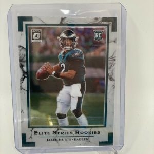 2020 PANINI DONRUSS OPTIC JALEN HURTS ELITE SERIES ROOKIES #ESR-JAH RC CARD