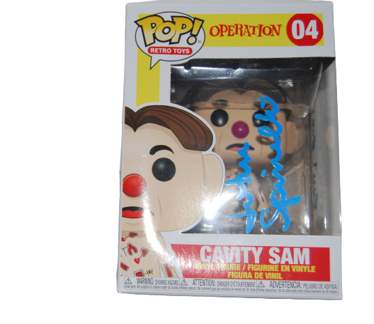 JOHN SPINELLO SIGNED (CAVITY SAM) OPERATION FUNKO POP #04 BECKETT BAS Y75132 COLLECTIBLE MEMORABILIA