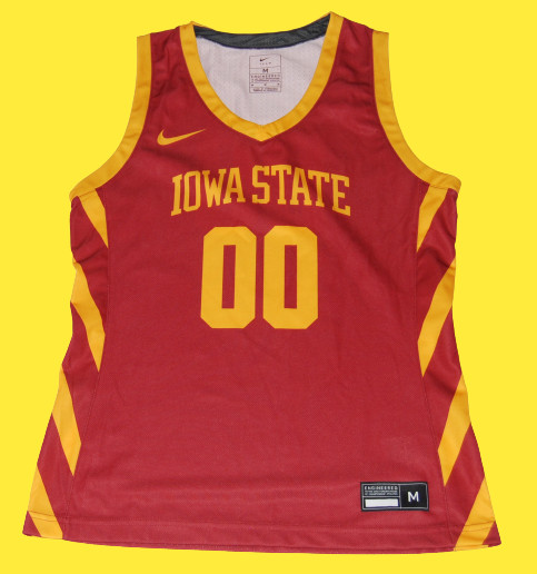 Nike Women’s Iowa State Cyclones Basketball Jersey Sz. M NEW CQ4307-613 #00