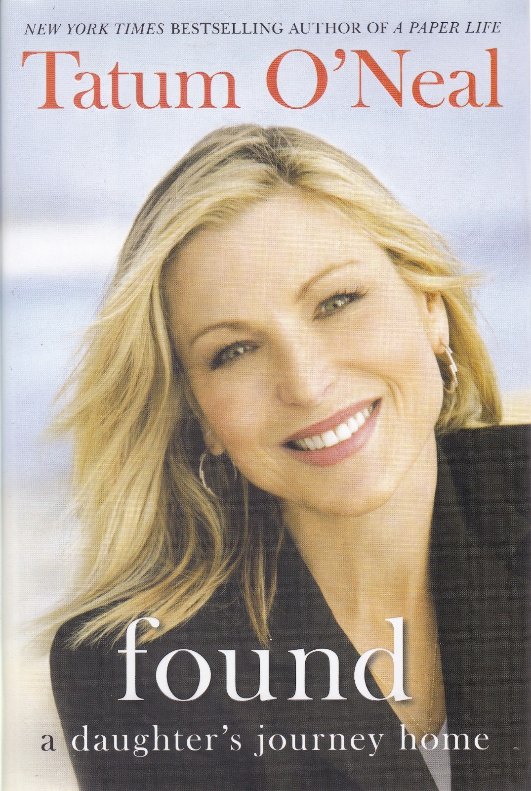 TATUM O'NEAL signed autographed 1st Edition BOOK