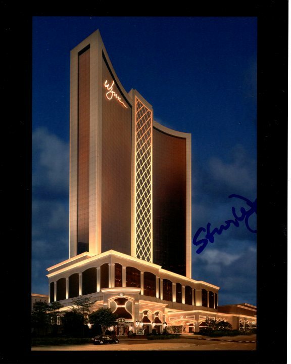 STEVE WYNN signed autographed photo