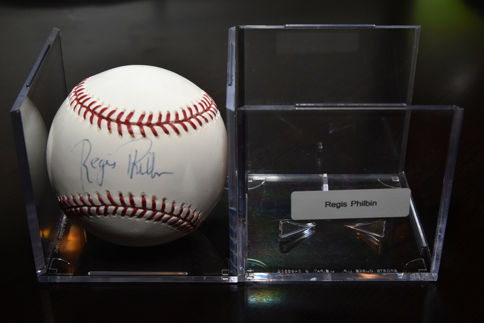 REGIS PHILBIN signed autographed RAWLINGS baseball