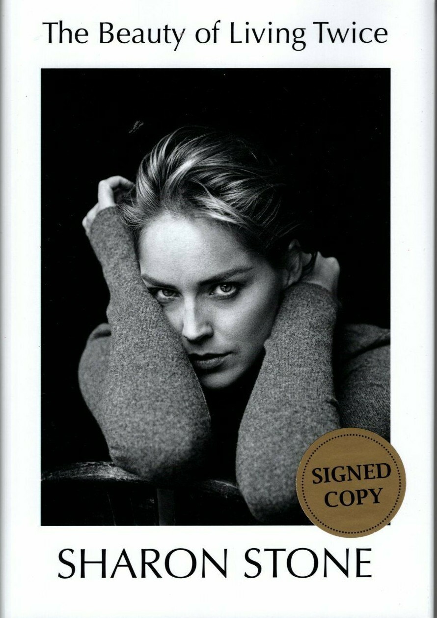 SHARON STONE signed autographed 1st Edition BOOK