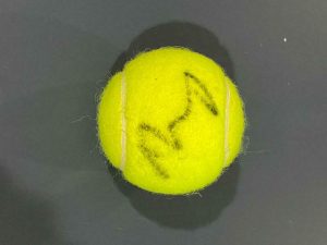 ANDY MURRAY SIGNED AUTOGRAPHED TENNIS BALL RARE CHAMPION LEGEND WITH COA COLLECTIBLE MEMORABILIA