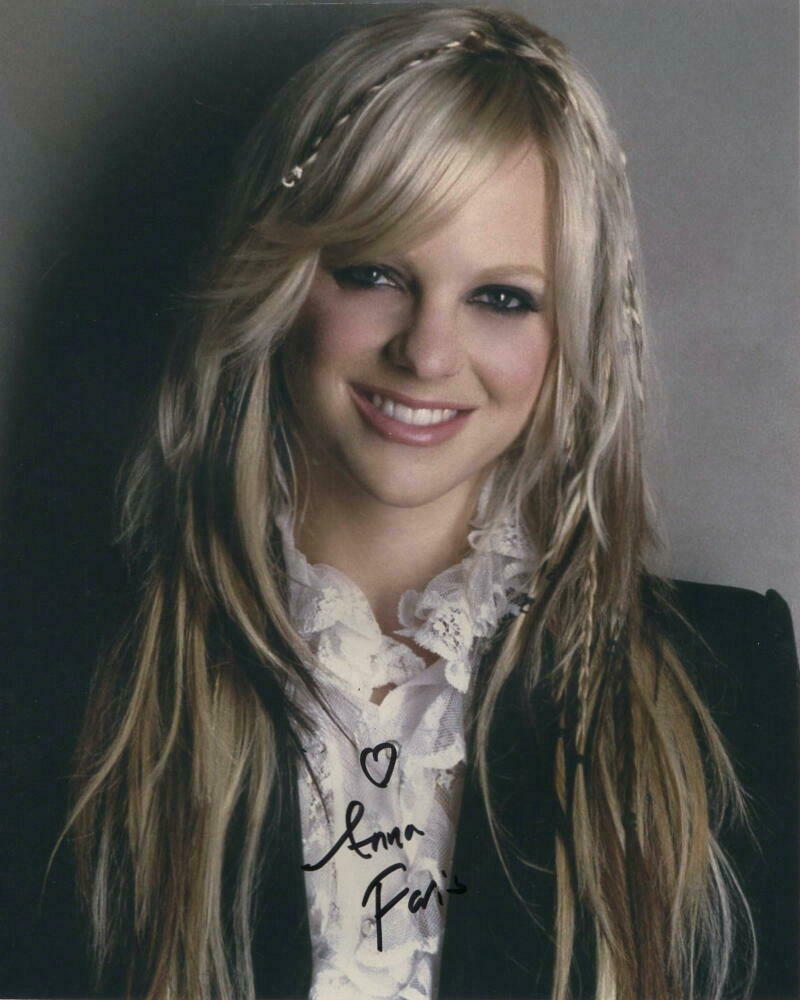 Anna Faris Signed Autograph 8x10 Photo Innocent And Young Mom Star House Bunny Autographia 5881