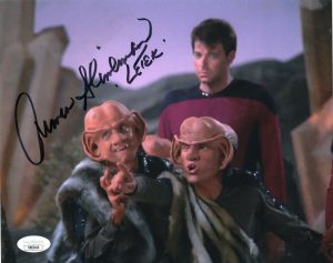 ARMIN SHIMERMAN SIGNED STAR TREK QUARK DEEP SPACE 8×10 PHOTO W/JSA COA NN63406 COLLECTIBLE MEMORABILIA
