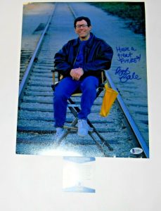 BOB GALE SIGNED (BACK TO THE FUTURE) AUTOGRAPHED MOVIE 11X14 PHOTO BECKETT BAS COLLECTIBLE MEMORABILIA