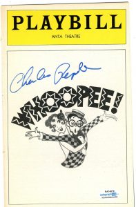 CHARLES REPOLE “WHOOPEE!” AUTOGRAPH SIGNED OFF-BROADWAY PLAYBILL COVER ONLY ACOA COLLECTIBLE MEMORABILIA