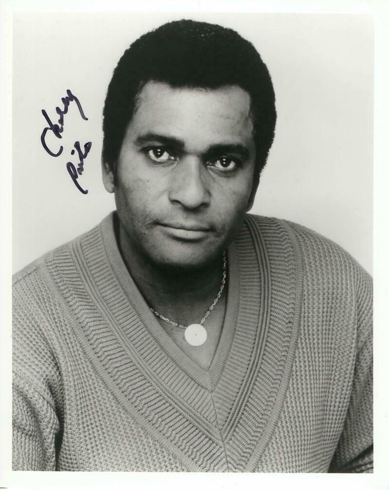 CHARLEY PRIDE SIGNED AUTOGRAPH 8X10 PHOTO - COUNTRY MUSIC ICON, FROM ME ...