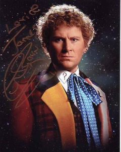 COLIN BAKER AUTOGRAPHED SIGNED DOCTOR WHO PHOTOGRAPH – TO LORI & JAMES COLLECTIBLE MEMORABILIA