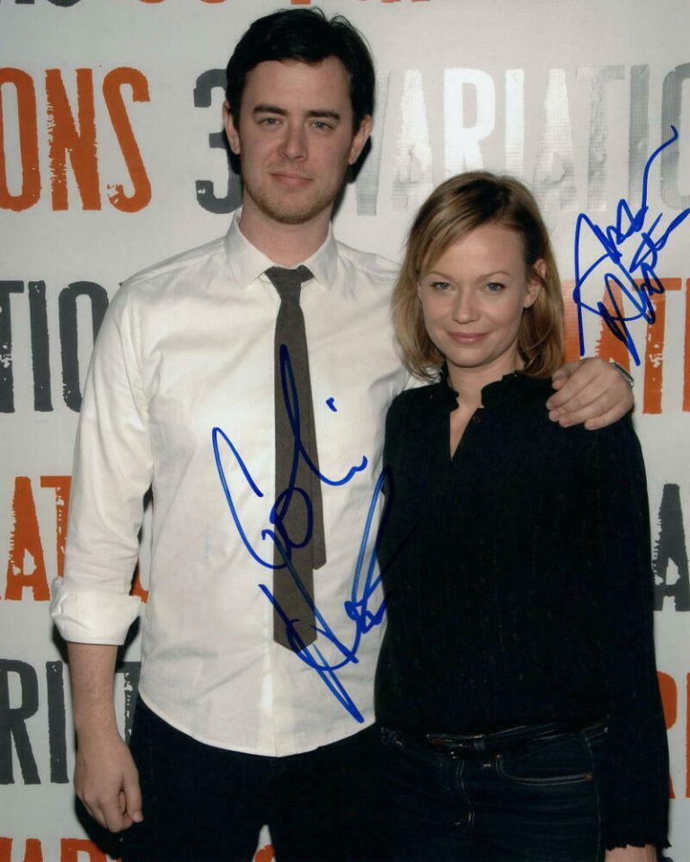 COLIN HANKS SAMANTHA MATHIS SIGNED AUTOGRAPH 8×10 PHOTO – 33 VARIATIONS BROADWAY COLLECTIBLE MEMORABILIA