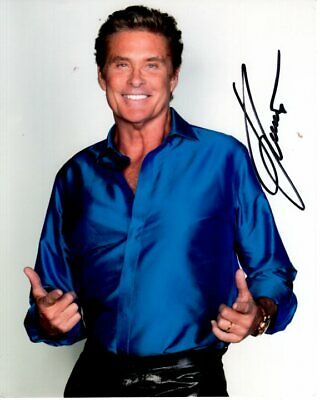 DAVID HASSELHOFF signed autographed photo | Autographia