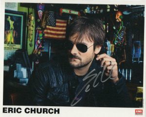 ERIC CHURCH SIGNED AUTOGRAPH 8X10 PHOTO – COUNTRY MUSIC STUD, HEART & SOUL RARE COLLECTIBLE MEMORABILIA