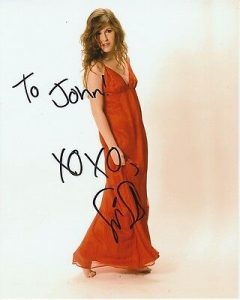 ERIN SANDERS AUTOGRAPHED SIGNED PHOTOGRAPH – TO JOHN COLLECTIBLE MEMORABILIA