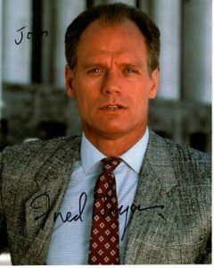 FRED DRYER AUTOGRAPHED SIGNED RICK HUNTER PHOTOGRAPH – TO JOHN COLLECTIBLE MEMORABILIA
