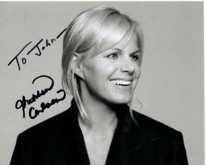 GRETCHEN CARLSON AUTOGRAPHED SIGNED FOX NEWS PHOTOGRAPH – TO JOHN COLLECTIBLE MEMORABILIA