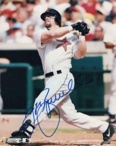JEFF BAGWELL SIGNED AUTOGRAPH 8X10 PHOTO – HOUSTON ASTROS LEGEND, BASEBALL HOF COLLECTIBLE MEMORABILIA
