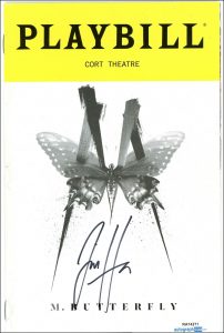 JIN HA “M. BUTTERFLY” AUTOGRAPH SIGNED BROADWAY PLAYBILL ACOA COLLECTIBLE MEMORABILIA