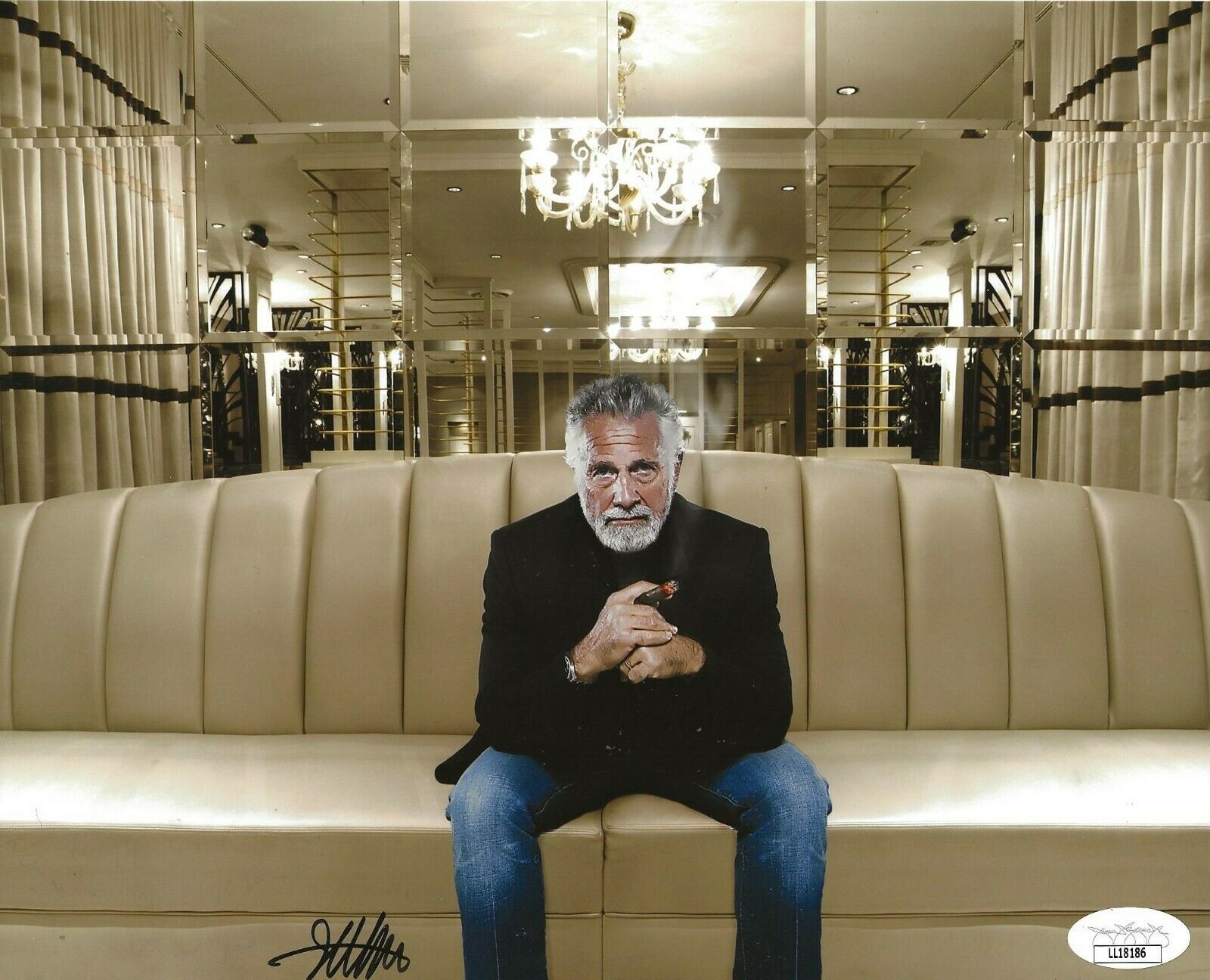 Jonathan Goldsmith signed The Most Interesting Man in the World 8x10 ...