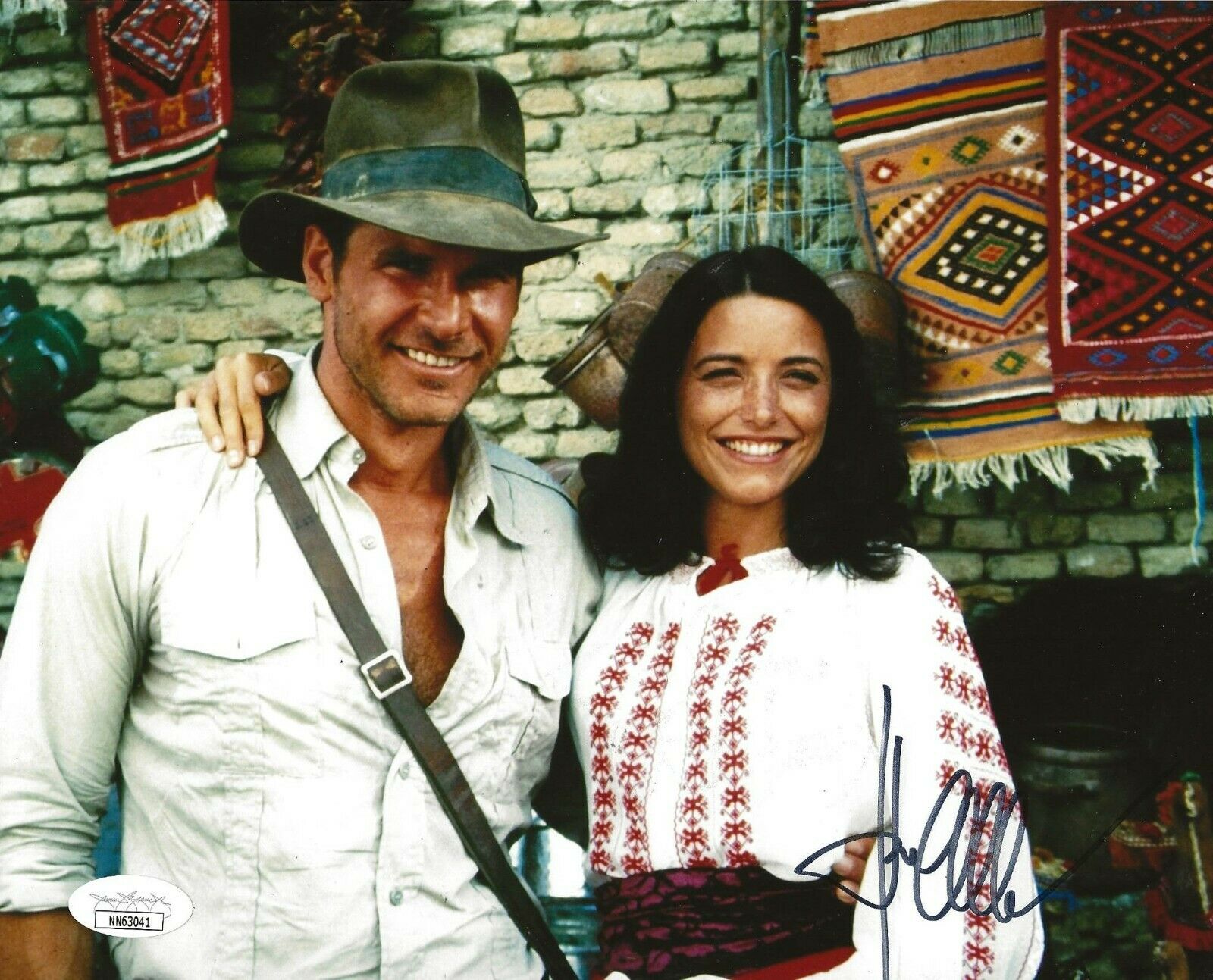 Karen Allen signed Indiana Jones Raiders of the Lost Ark 8x10 photo JSA ...