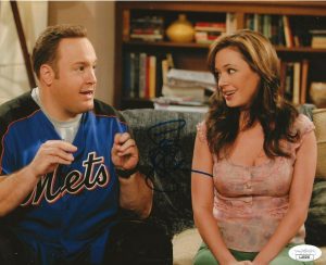 LEAH REMINI SIGNED KING OF QUEENS 8×10 PHOTO AUTOGRAPHED JSA CERTIFIED COLLECTIBLE MEMORABILIA