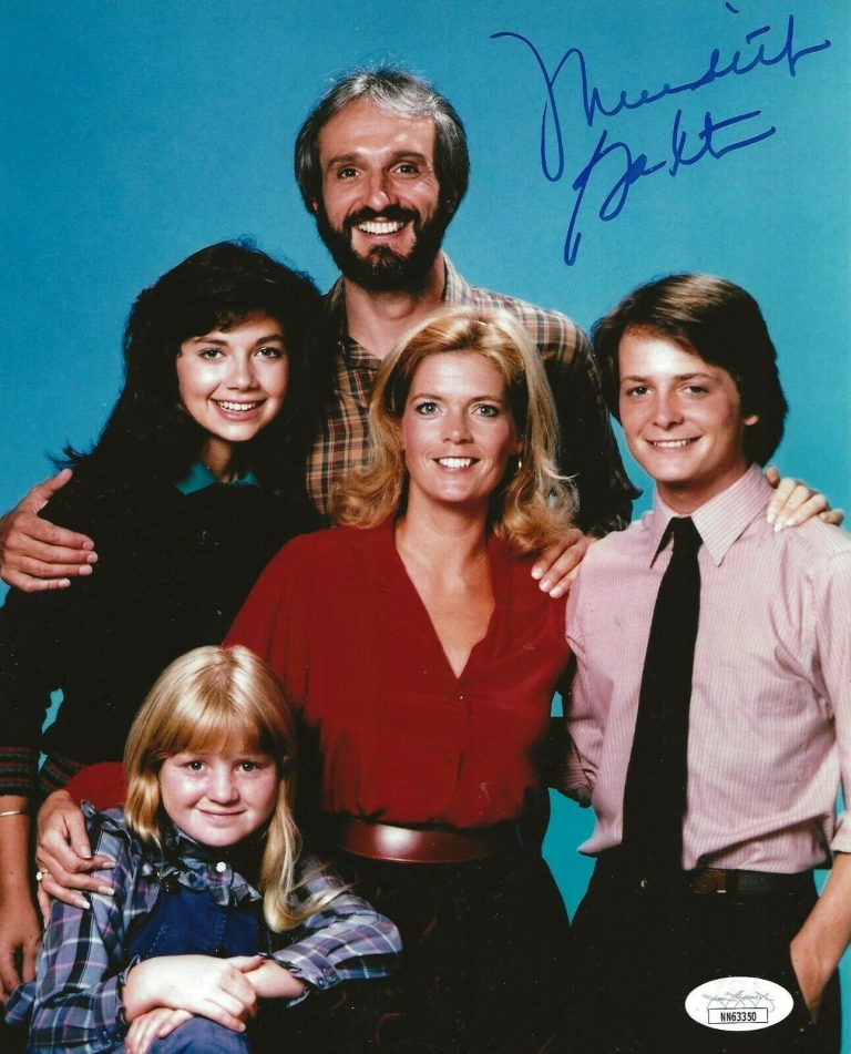 Meredith Baxter signed Family Ties 8x10 photo autographed Elyse Keaton ...