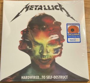 METALLICA WALMART EXCLUSIVE LIMITED HARDWIRED SELF-DESTRUCT VINYL RECORD ALBUM COLLECTIBLE MEMORABILIA