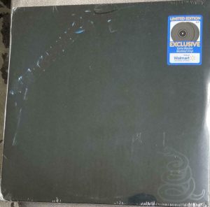 METALLICA WALMART EXCLUSIVE LIMITED THE BLACK ALBUM VINYL RECORD ALBUM LP COLLECTIBLE MEMORABILIA