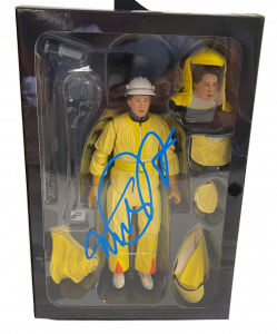 MICHAEL J FOX SIGNED BACK TO THE FUTURE NECA FIGURE TALES FROM SPACE BECKETT COLLECTIBLE MEMORABILIA