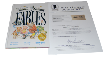 NATALIE PORTMAN SIGNED AUTOGRAPHED FABLES 1ST EDITION BOOK BECKETT LOA A48502 COLLECTIBLE MEMORABILIA