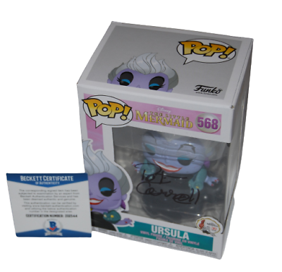 PAT CARROLL SIGNED (THE LITTLE MERMAID) URSULA FUNKO POP #568 BECKETT BAS COLLECTIBLE MEMORABILIA