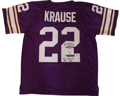 Paul krause outlet jersey