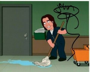 RICK SPRINGFIELD AUTOGRAPHED SIGNED THE SIMPSONS PHOTOGRAPH – TO JOHN COLLECTIBLE MEMORABILIA