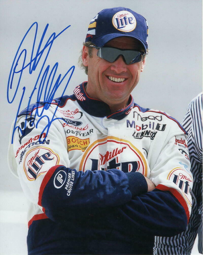 RUSTY WALLACE SIGNED AUTOGRAPH 8X10 PHOTO - NASCAR WINSTON CUP SERIES ...