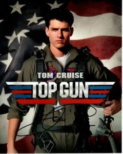 TOM CRUISE AUTOGRAPHED SIGNED TOP GUN PETE MAVERICK MITCHELL PHOTO COLLECTIBLE MEMORABILIA