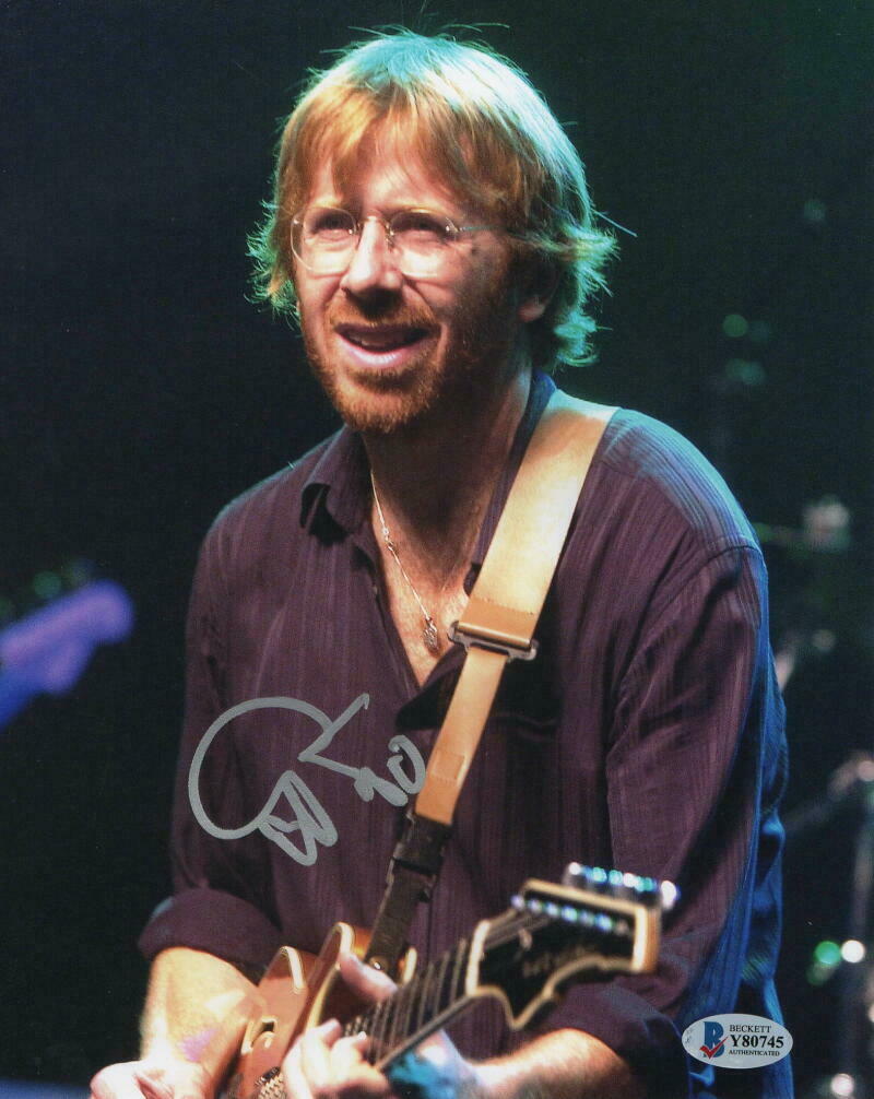 TREY ANASTASIO SIGNED AUTOGRAPH 8x10 PHOTO - PHISH, SIGMA OASIS, RARE