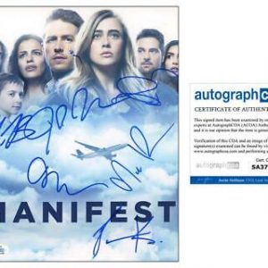 "Manifest" Cast AUTOGRAPHS Signed 8x10 Photo - Josh Dallas, Melissa Roxburgh +4 Collectible Memorabilia